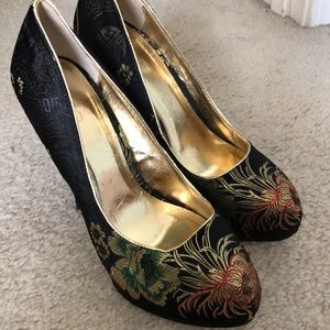 Heels with an Asian flare!